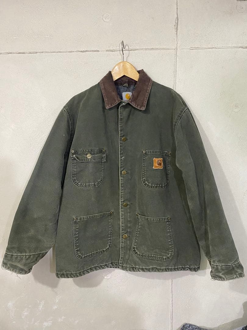 カーハート チョアコート モス カーキ C02 MOS USA