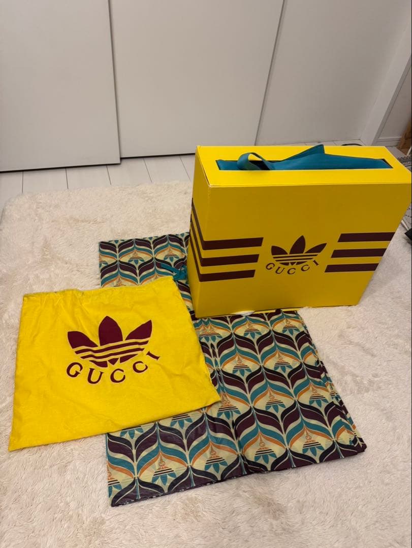 GUCCI adidas コラボショルダーバッグ