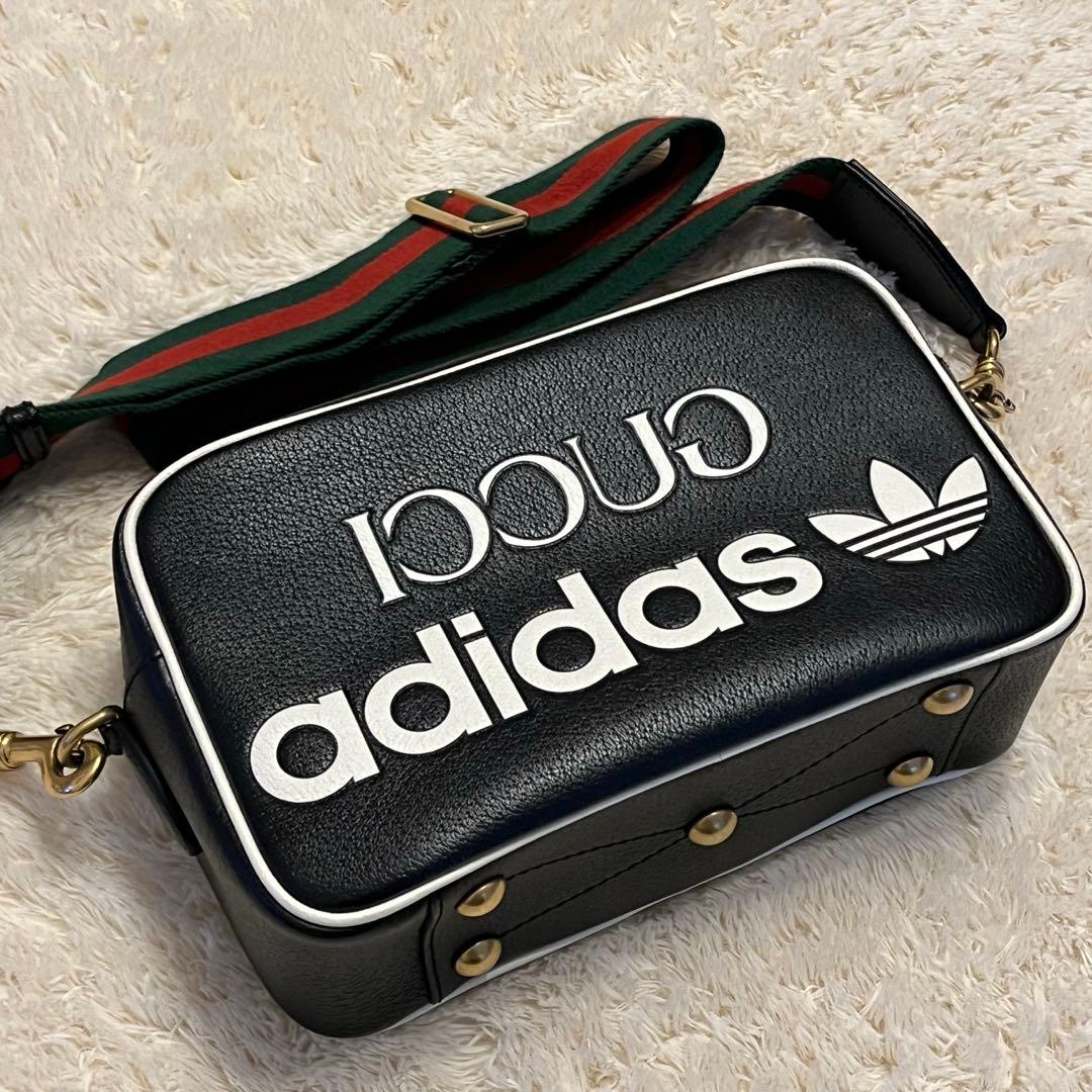 GUCCI adidas コラボショルダーバッグ
