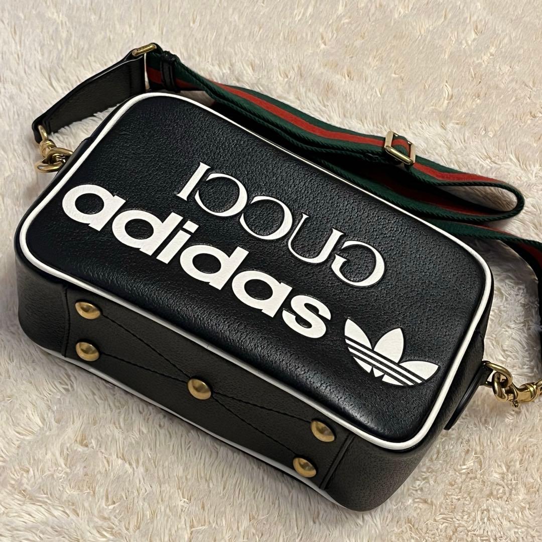 GUCCI adidas コラボショルダーバッグ
