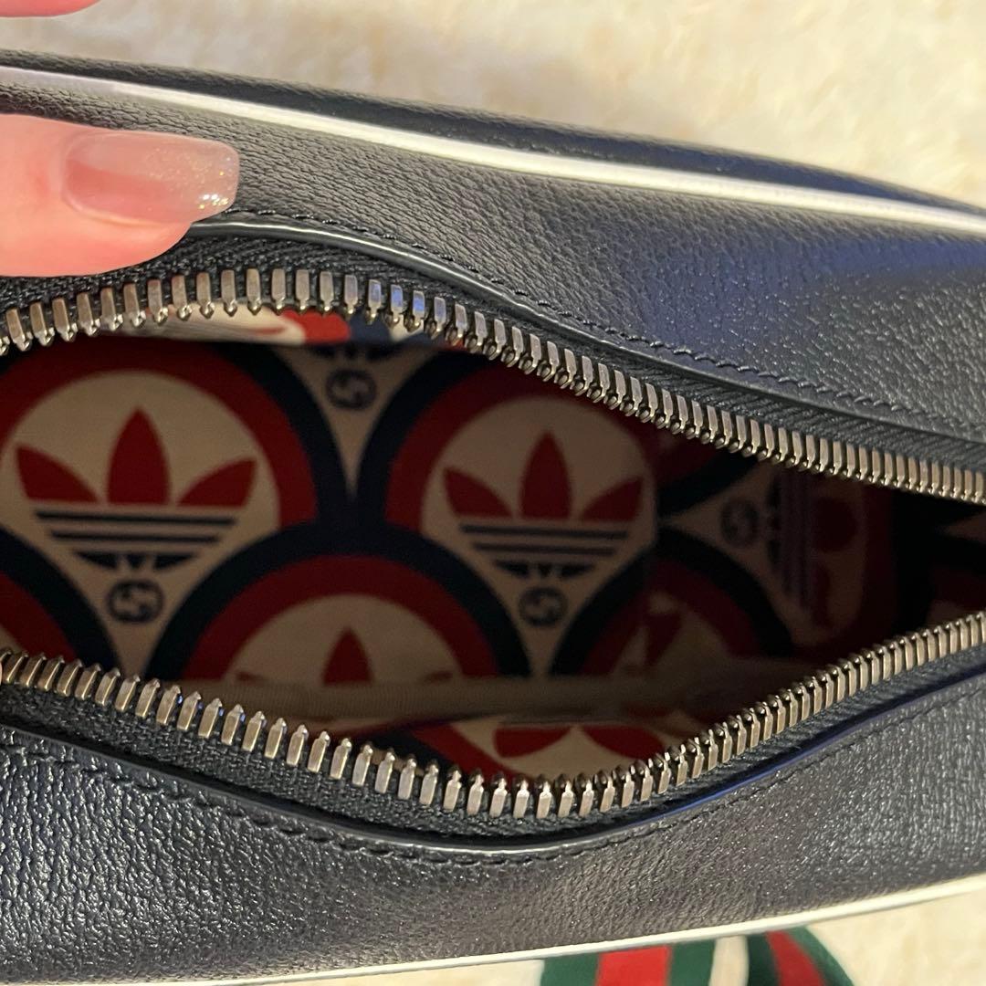 GUCCI adidas コラボショルダーバッグ