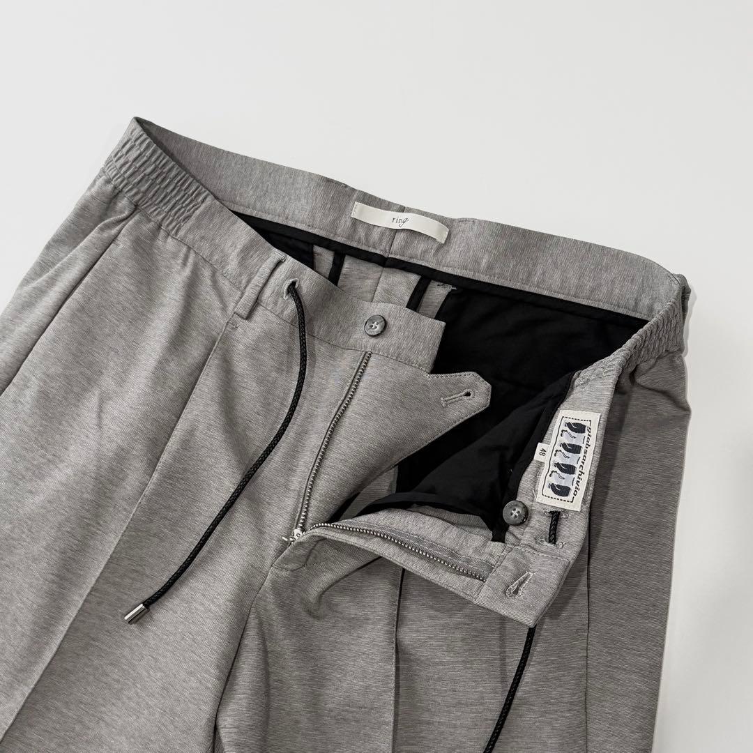 【別注】美品 giab's ジャブス マサッチョ 永久クリース ジャージーパンツ