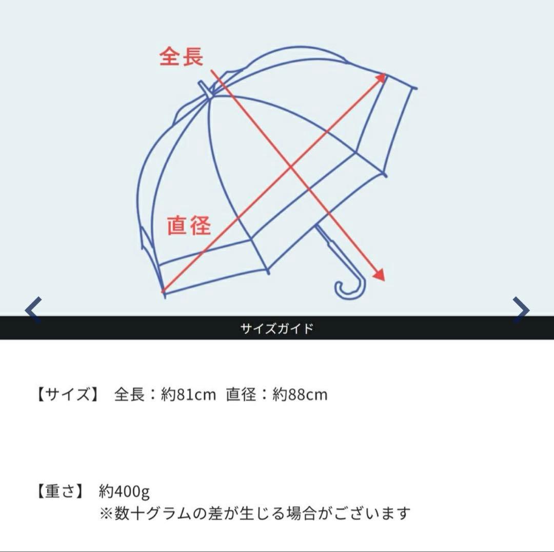 ⭐︎未使用新品⭐︎芦屋ロサブラン　ミドルフリル　アイボリー　晴雨兼用