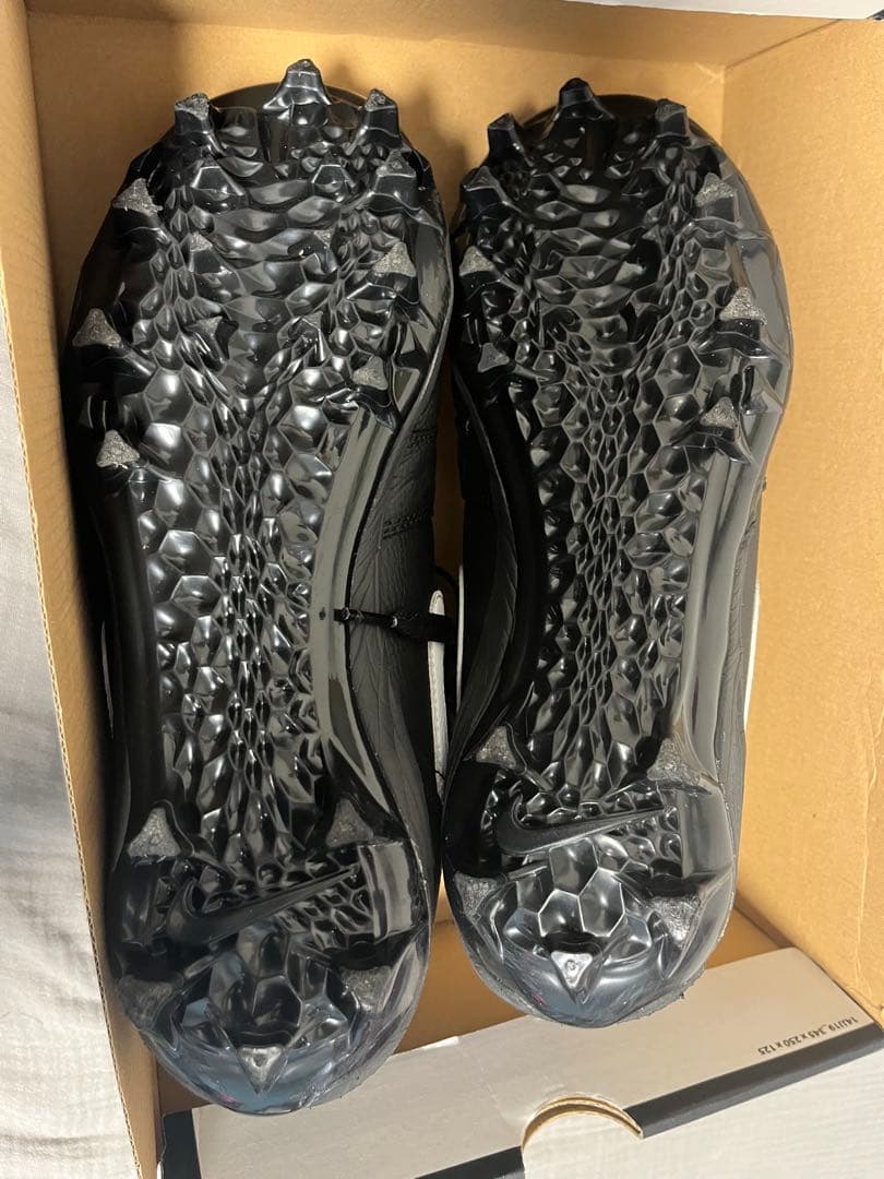 [日本未発売] 28.5cm Nike ジョーダン　アメフト　スパイク　ブラック