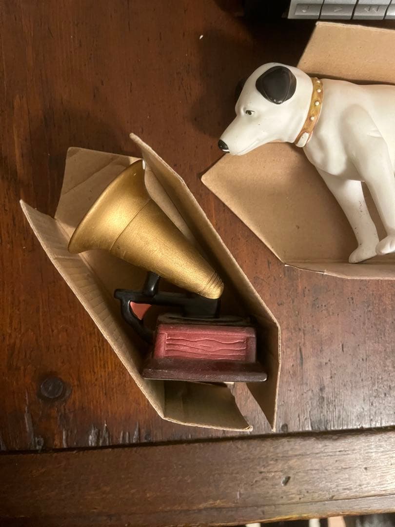 【希少】Victor 3点セット　陶器製置物　非売品