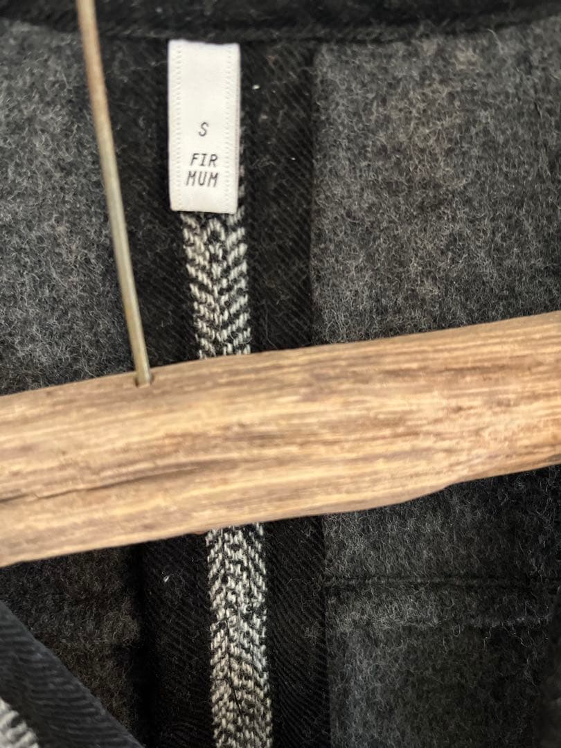 FIRMUM オージーラムウールツィードベスト ウールベスト