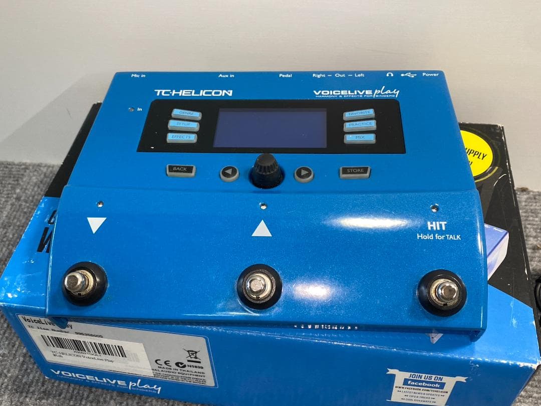 TC HELICON VOICELIVE PLAY ボーカル　エフェクター