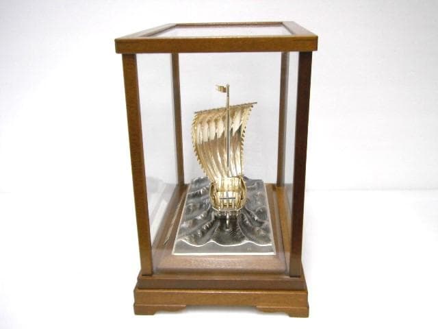 TAKEHIKO 武比古作 シルバー985 純銀 置物 宝船