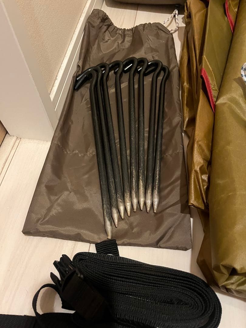 【美品】スノーピーク アメニティタープヘキサLセット TP-851SR