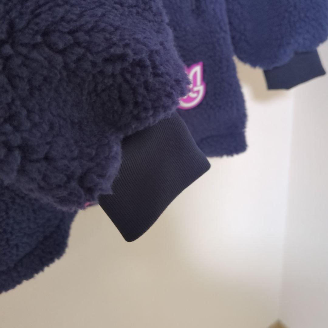 ★美品★PEARLY GATES　裾ドロストシープボアパーカー　サイズ　0