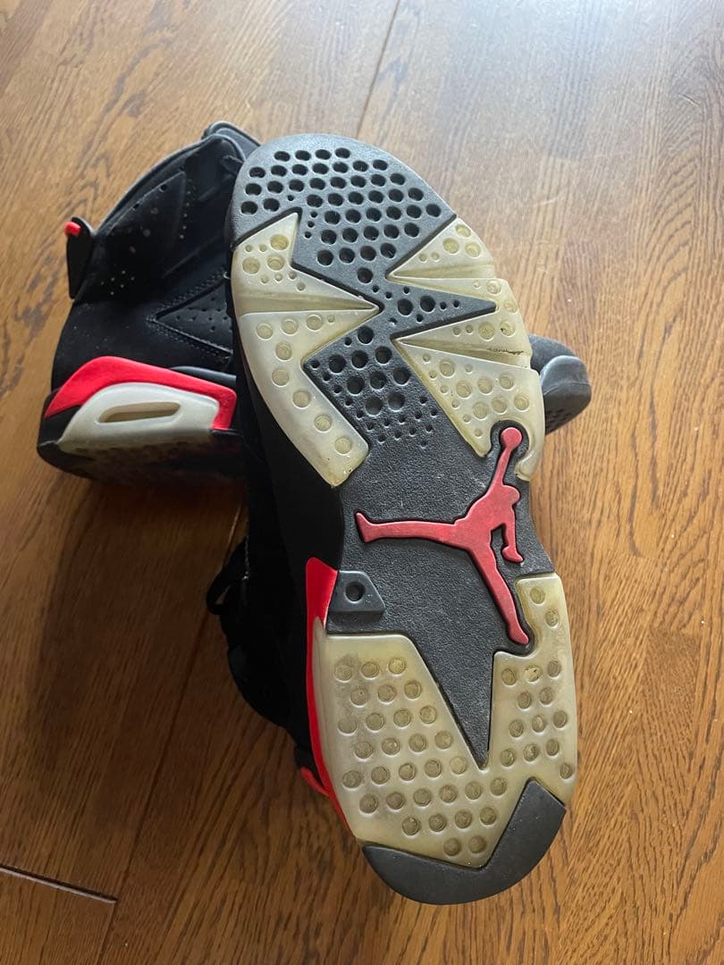 NIKE AIR JORDAN 6 ブラック/オレンジ　26.0