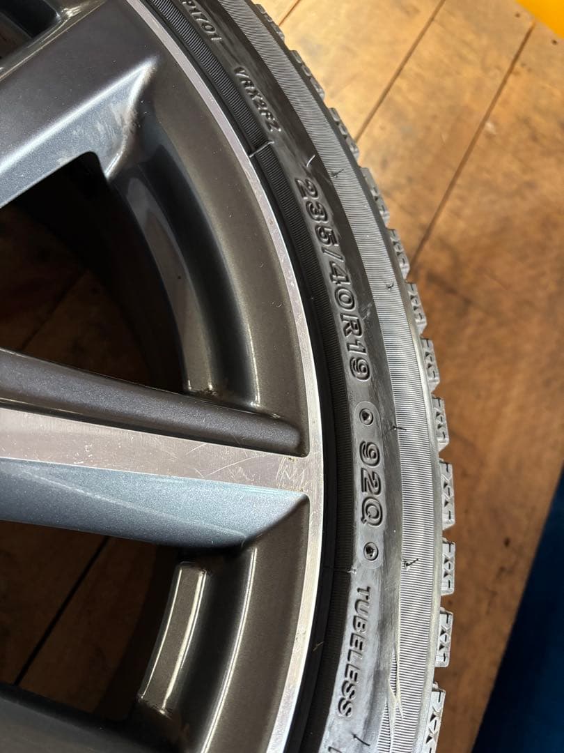 値下げ‼️LEXUS GS Fスポーツ純正ホイール　スタッドレス付き4本セット