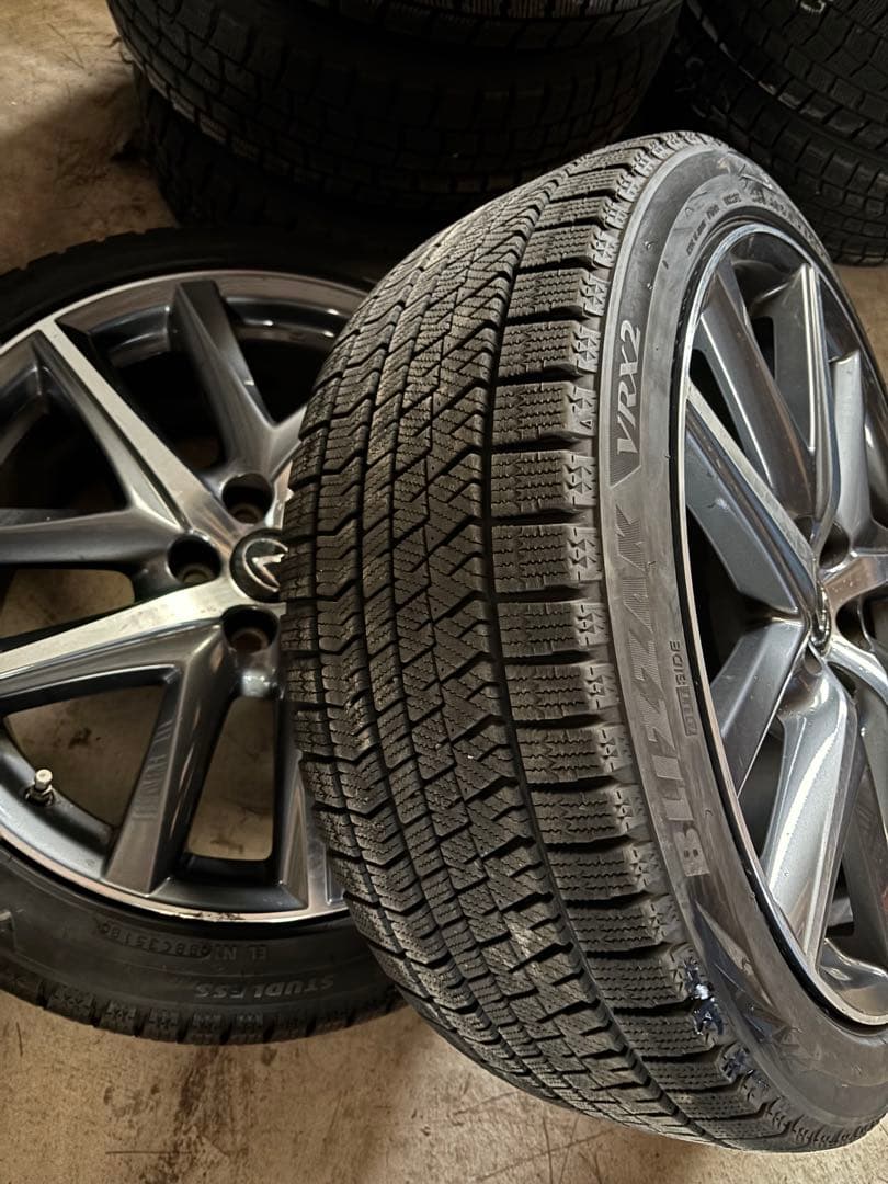 値下げ‼️LEXUS GS Fスポーツ純正ホイール　スタッドレス付き4本セット