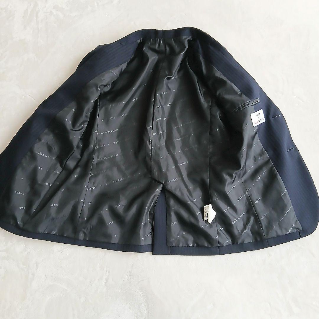 美品　waltz by BEAMS DESIGN 濃紺スーツ 150cm　4点