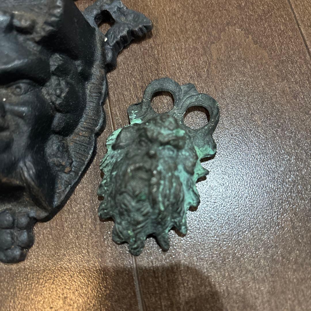 ビンテージ　悪魔　デビル　壁掛けホルダー&ペーパーウェイト