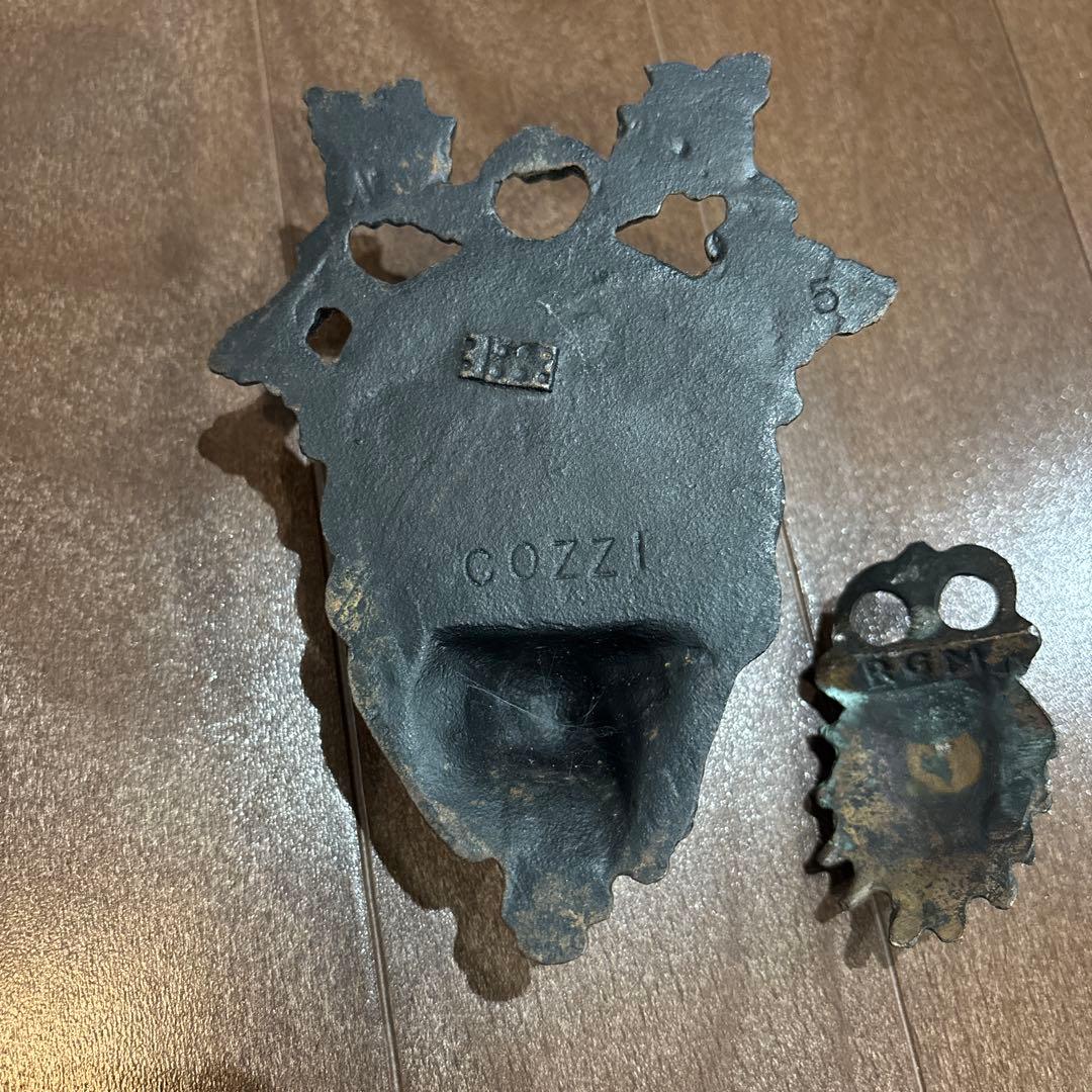 ビンテージ　悪魔　デビル　壁掛けホルダー&ペーパーウェイト