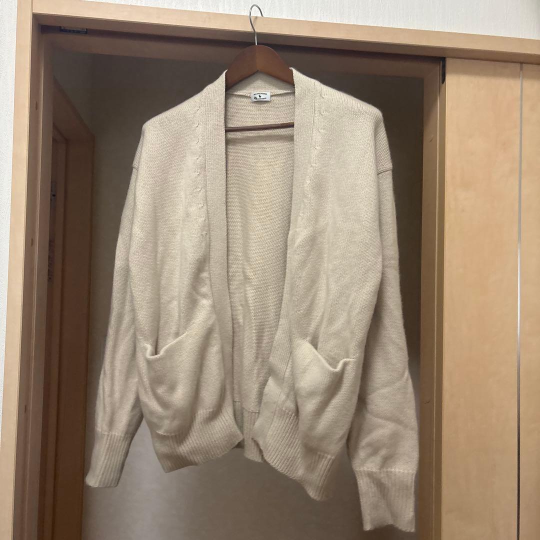 トップス MAATEE&SONS BABY CASHMERE N/B CARDIGAN