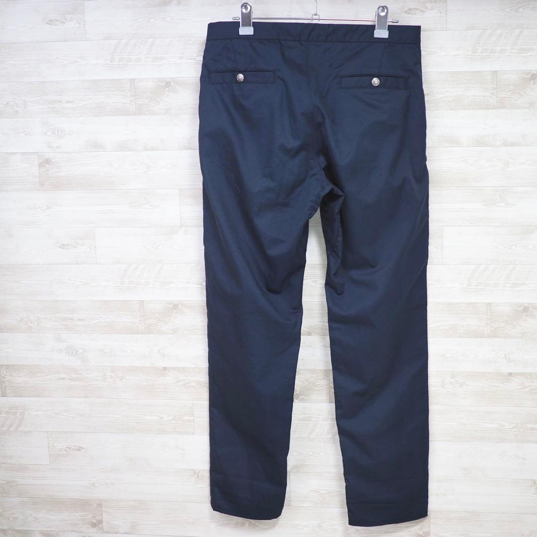 パープルレーベル｜Coolmax ストレッチツイルテーパードパンツ（Nv・32）