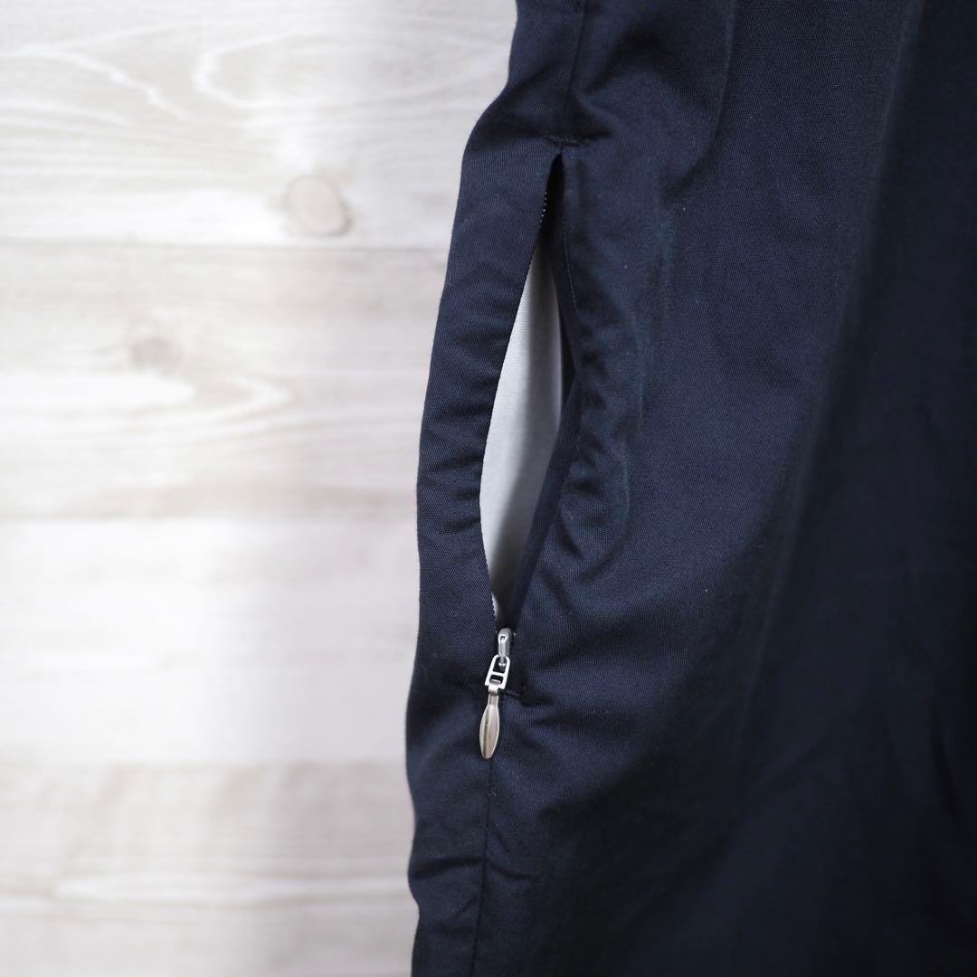 パープルレーベル｜Coolmax ストレッチツイルテーパードパンツ（Nv・32）