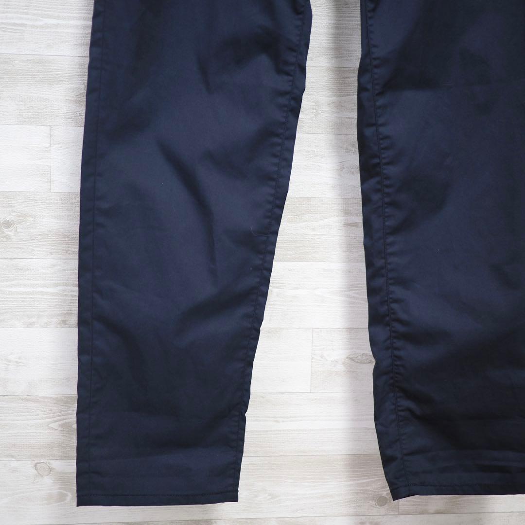 パープルレーベル｜Coolmax ストレッチツイルテーパードパンツ（Nv・32）