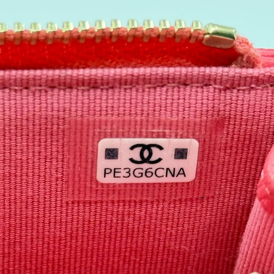 美品　CHANEL シャネル　マトラッセ　フラグメントケース　キャビアスキン