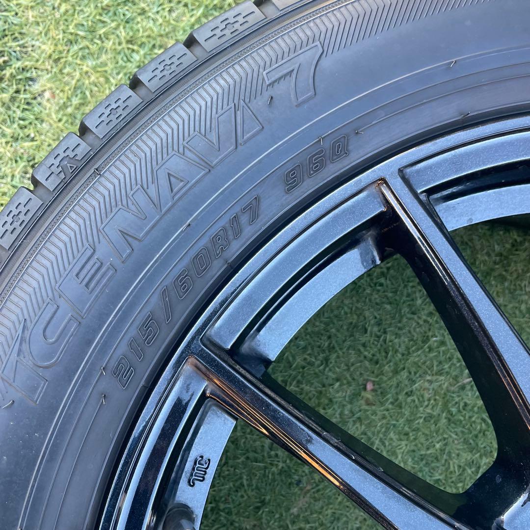 ③215/60R17 スタッドレスタイホイールセット グッドイヤー (3/4)