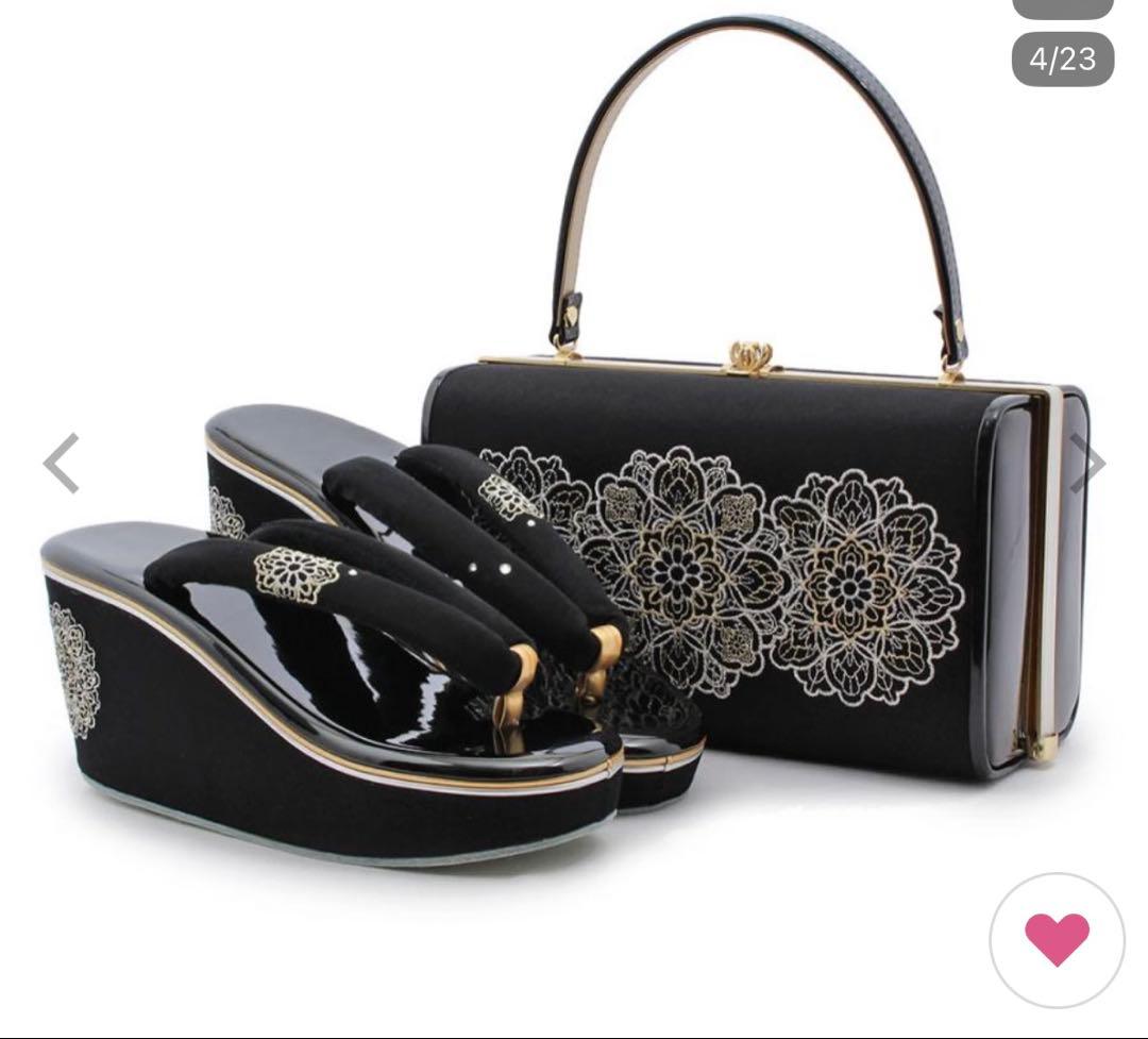 和装用バッグと草履のセット成人式