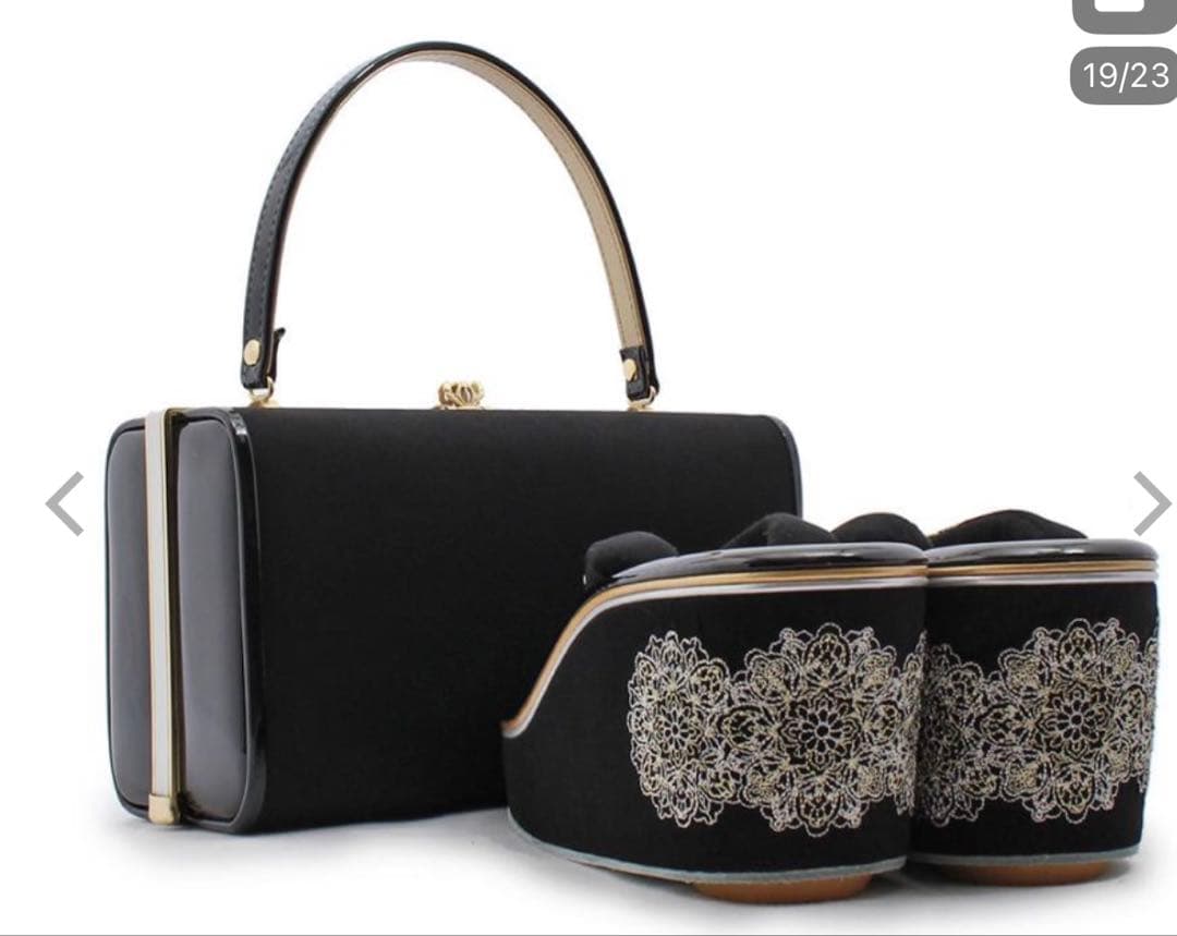 和装用バッグと草履のセット成人式