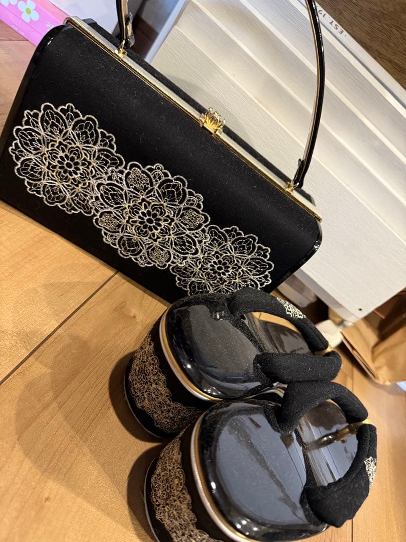 和装用バッグと草履のセット成人式