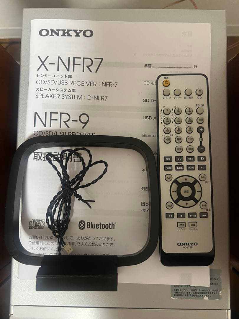 【16様】ONKYO X-NFR7 CD/SD/USB Bluetooth機能