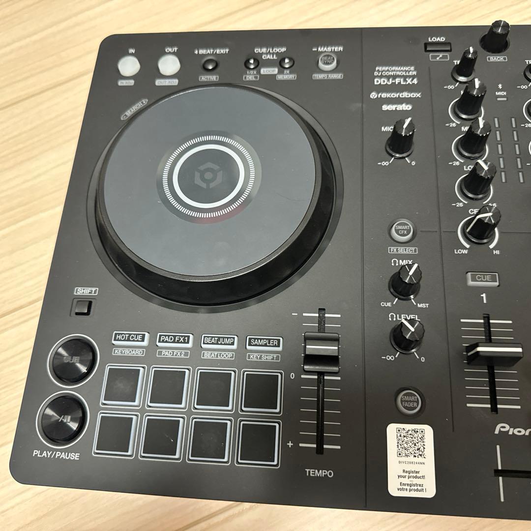 Pioneer DJ DDJ-FLX4 DJコントローラー　おまけ付き