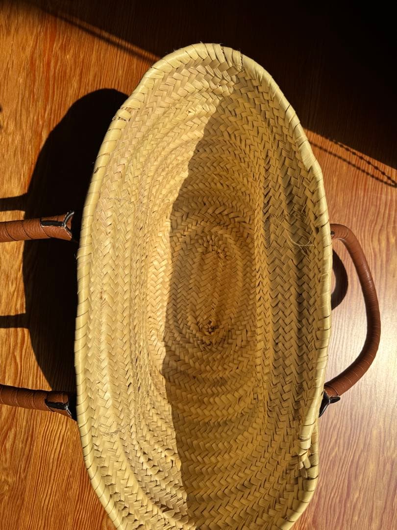 Chloe レザーのかごバッグ