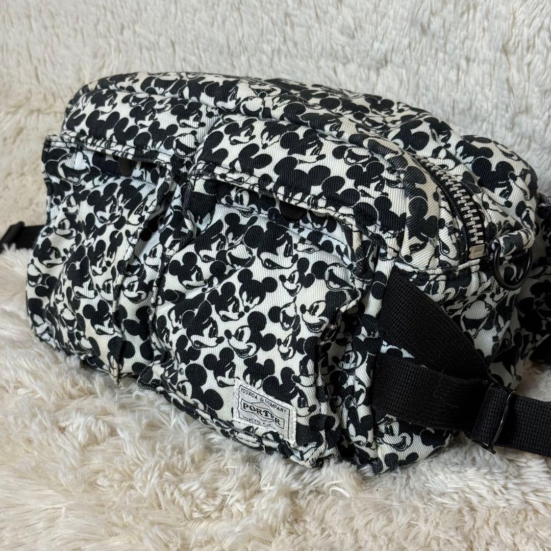 PORTER　BEAMS　Disneyコラボバッグ　ウエストバッグ