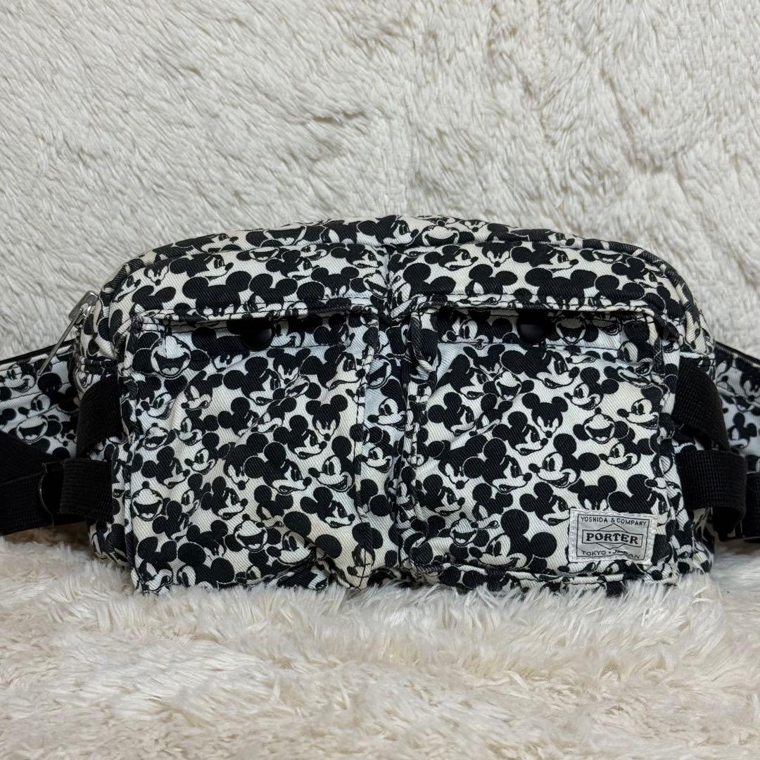 PORTER　BEAMS　Disneyコラボバッグ　ウエストバッグ