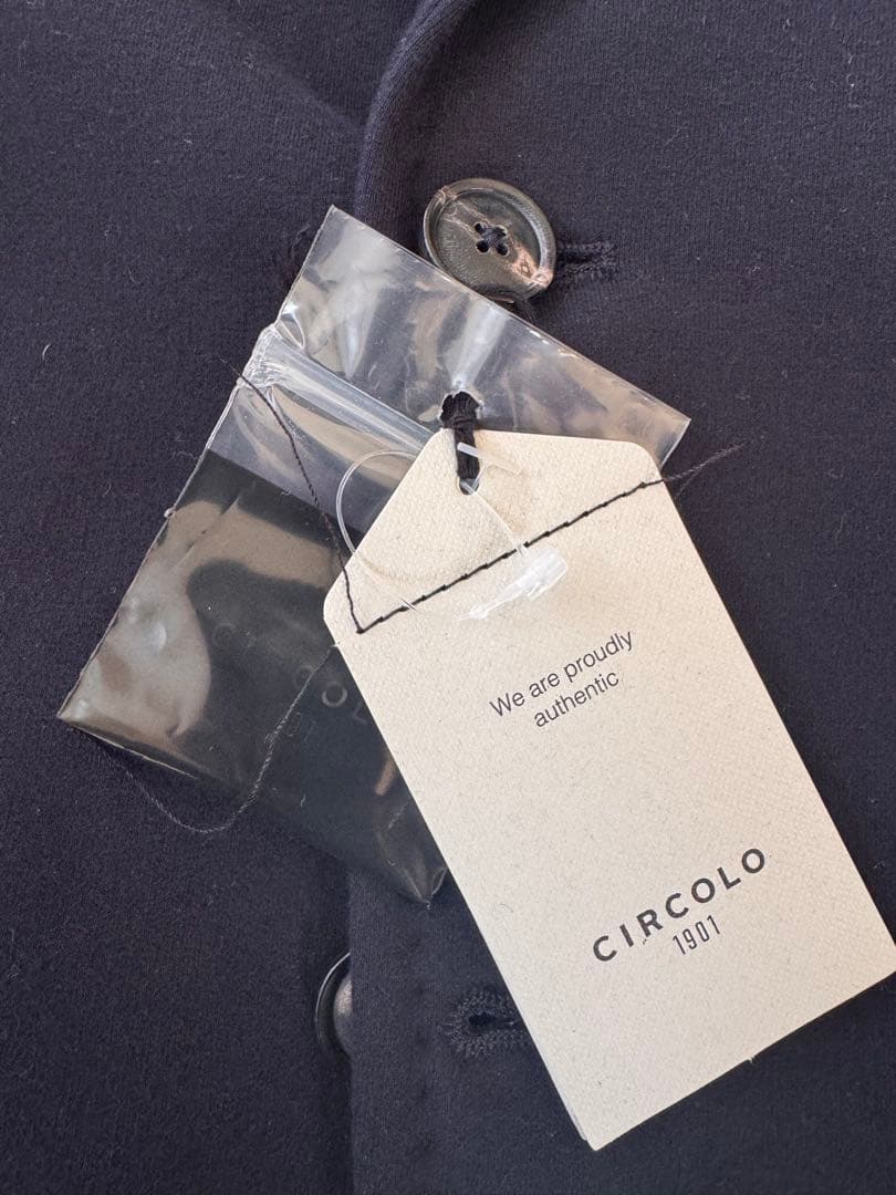 【新品未使用】CIRCOLO 1901コットン ジャージージャケット 48