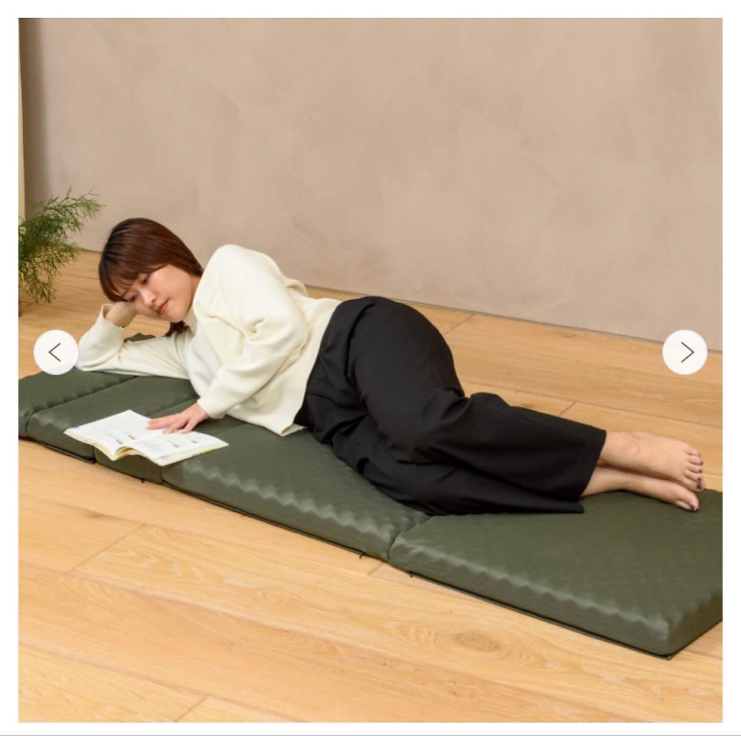 【新品未開封】西川 ごろ寝マットレス　グリーン⭐︎星4.8高評価人気　即購入⭕️防災