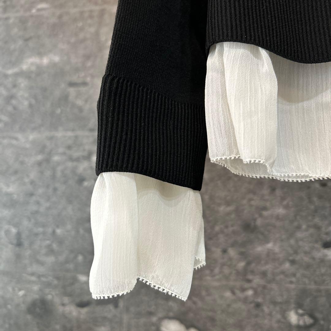 ユナイテッドアローズ　4WAY シフォン カーディガン