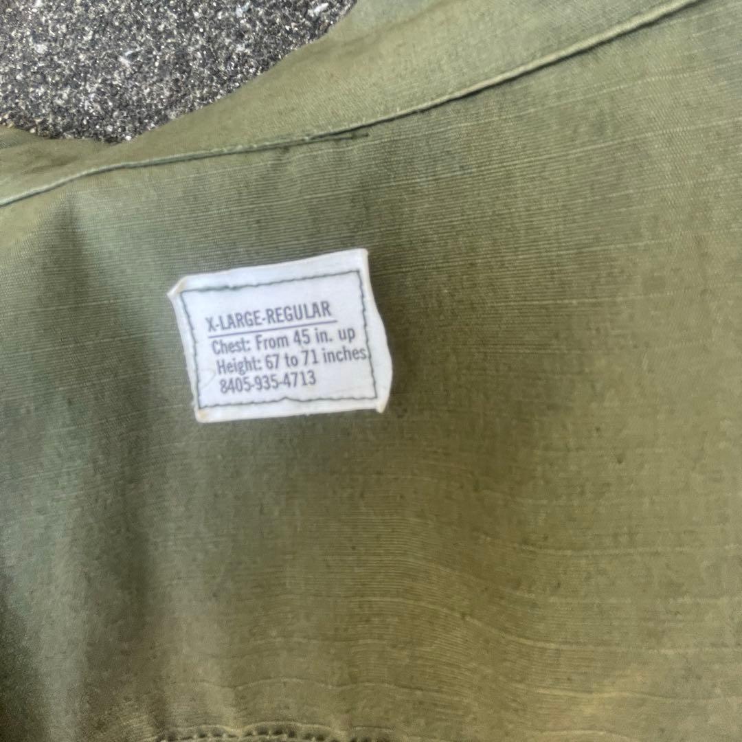 【美品】60s ヴィンテージ　ジャングルファティーグ　4th