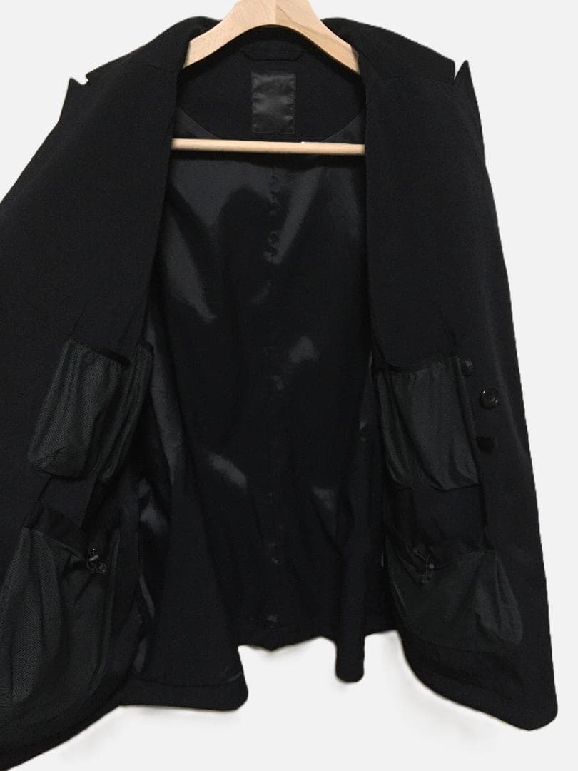 【稀少・良品】 ダイワピア39／L／ブラック／ダブルテーラードジャケット