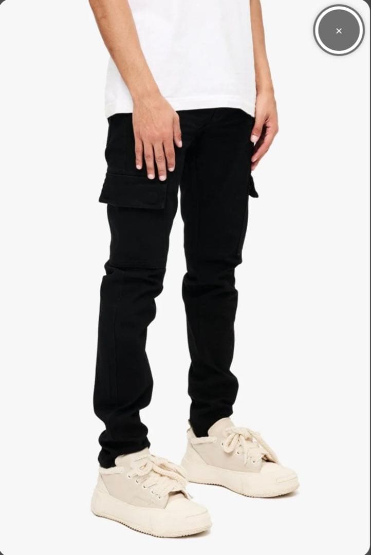 VALABASAS バラバサス スキニーデニム ブラック 30