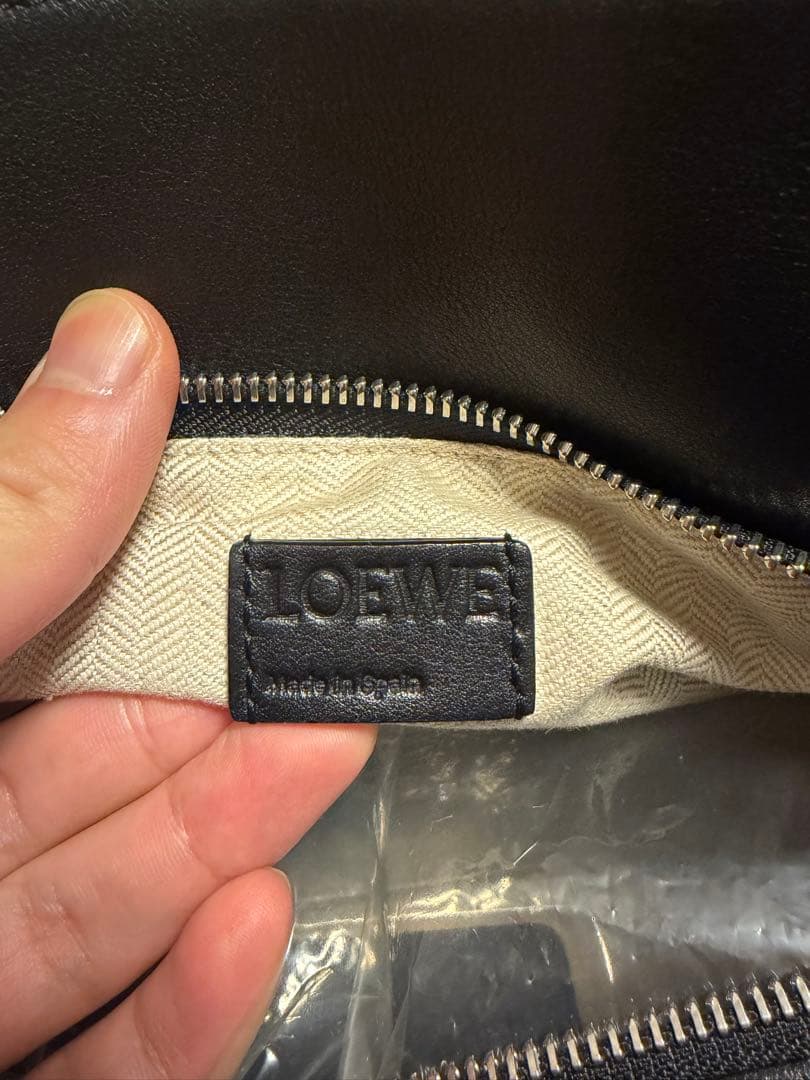 【美品】LOEWE ロエベ パズルバッグ ラージサイズ　ブラック