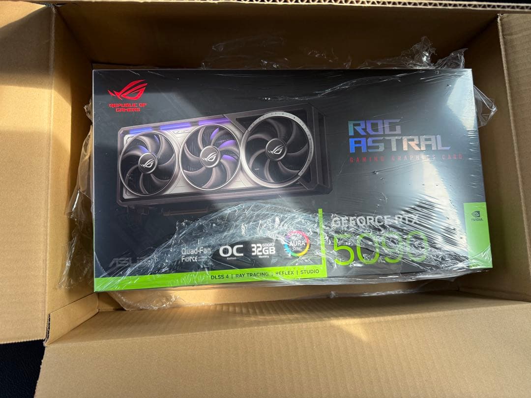 【新品未開封】ASUS ROG RTX5090 OC 32GB