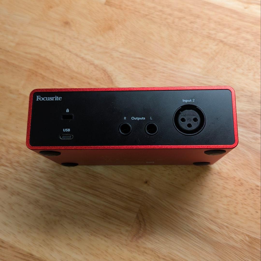 FOCUSRITE Scarlett solo 第四世代
