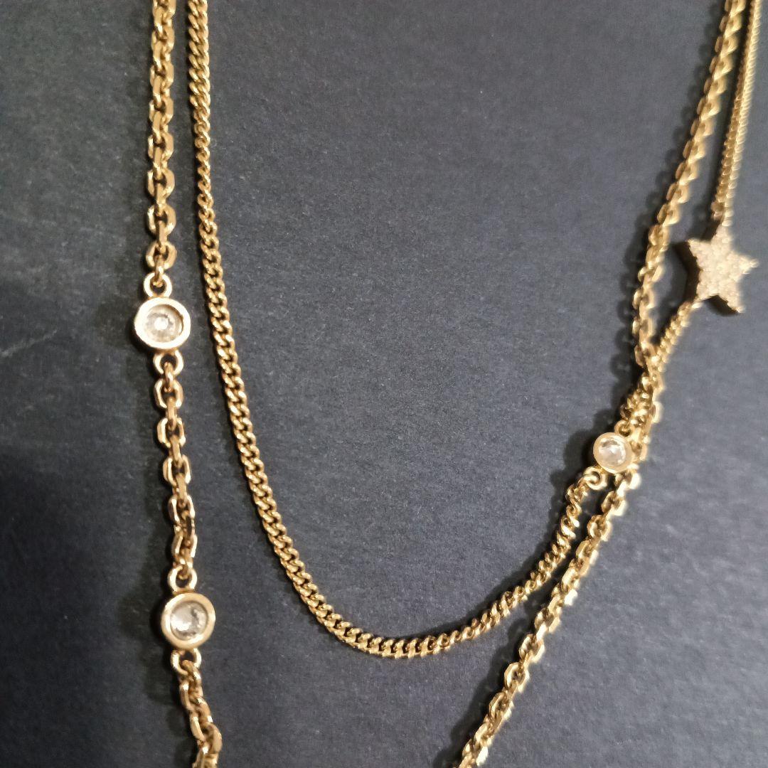 Dior Petit CD ダブル ネックレス ディオール チェーン