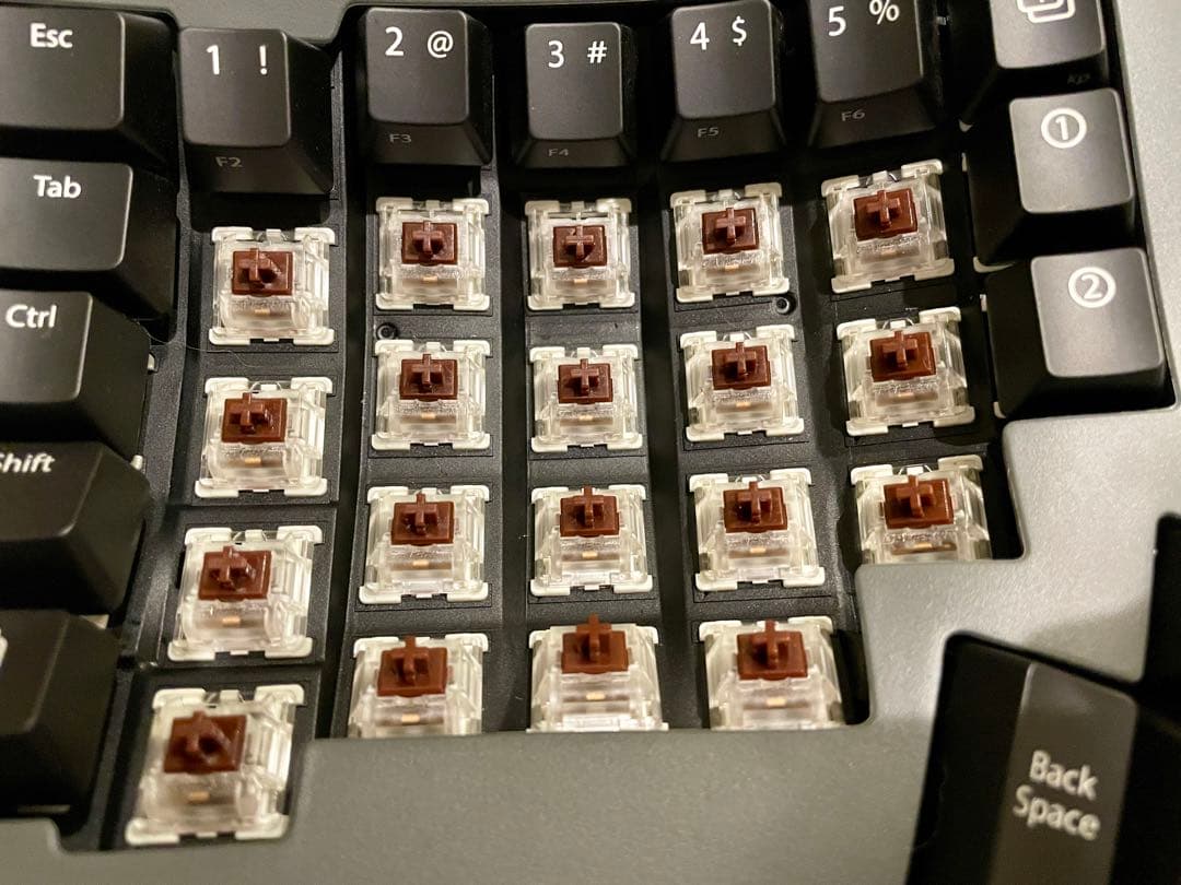 Advantage360 professional　Kinesis 茶軸