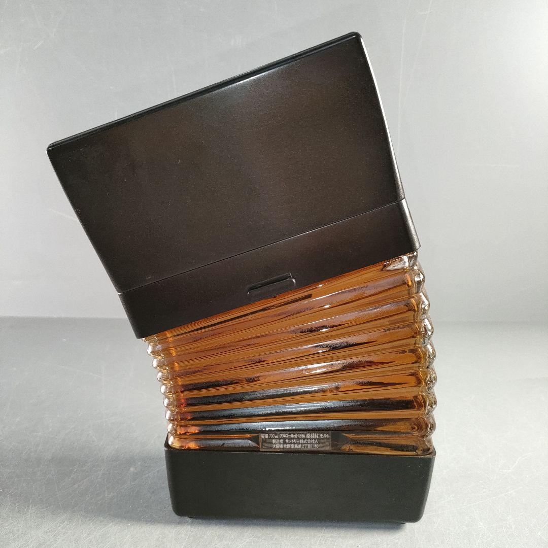 A1317-9/サントリーピュアモルト 山崎12年/アコーディオン型ボトル/