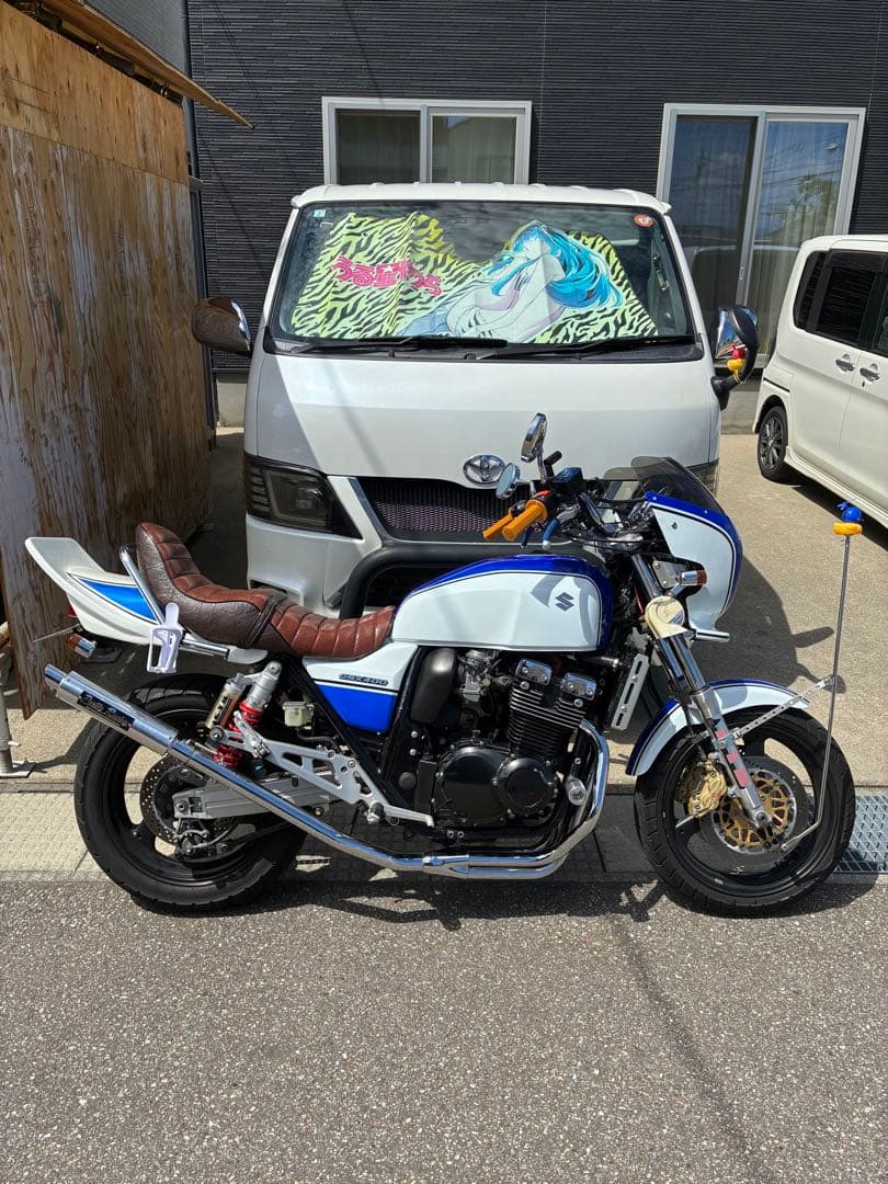 GSX400 インパルス 42.7パイ プリティーレーシング マフラー