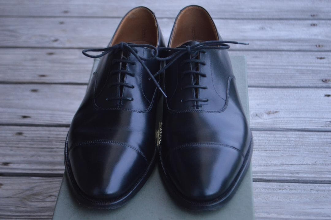 着用数回　CROCKETT＆JONES　CONNAUGHT　6E　ブラック　②