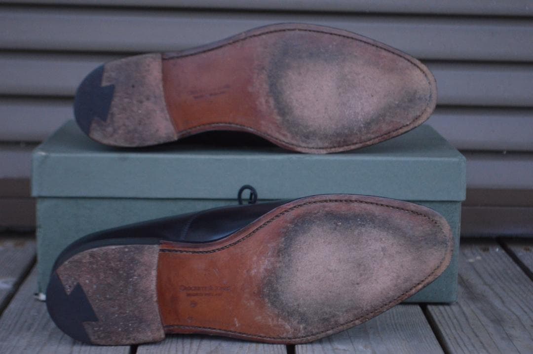 着用数回　CROCKETT＆JONES　CONNAUGHT　6E　ブラック　②