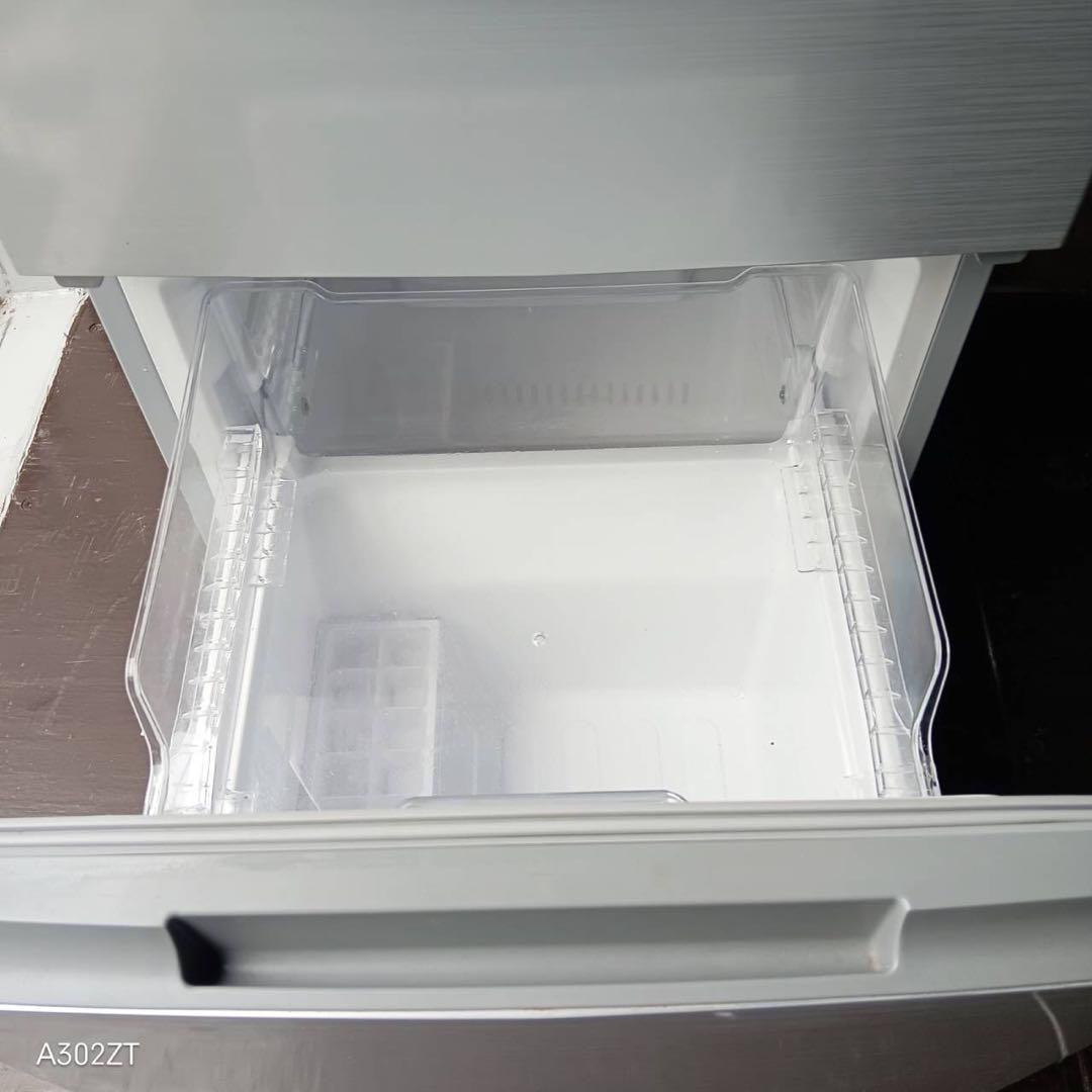 A208★2021年製★シャープ　冷蔵庫　右.左開き　シルバー　洗濯機